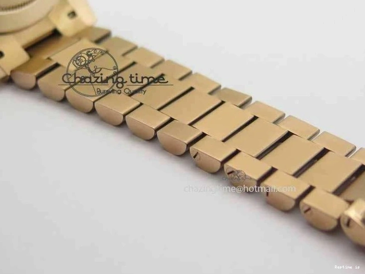 1226 Sophisticated Day-Date 40mm 228239 RG Noob 1:1 Best Edition Brown Roman Dial On RG President Bracelet A 3707